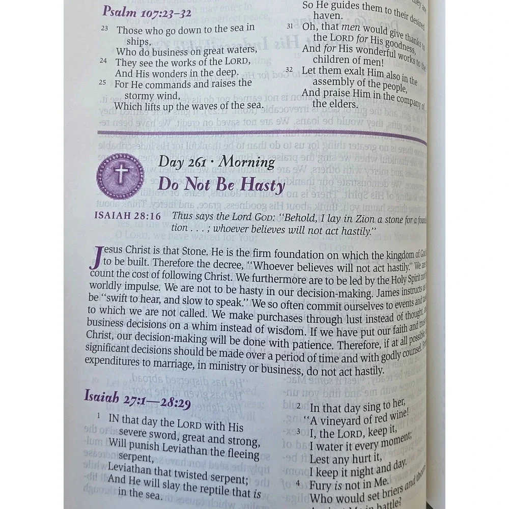 The Sunrise‎ Daily Devotional Bible NKJV New King James Version Paperback Book